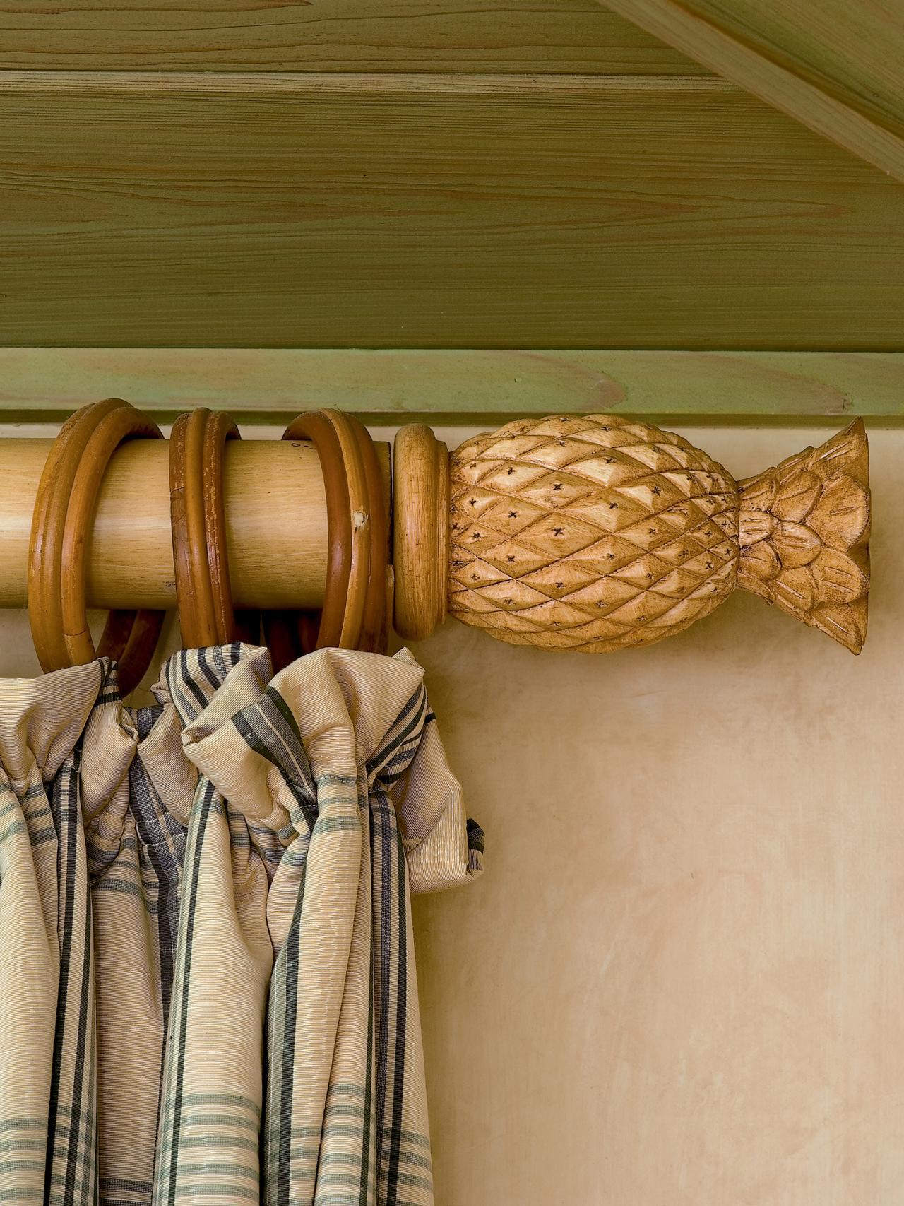 Bamboo Curtain Rods and Rings