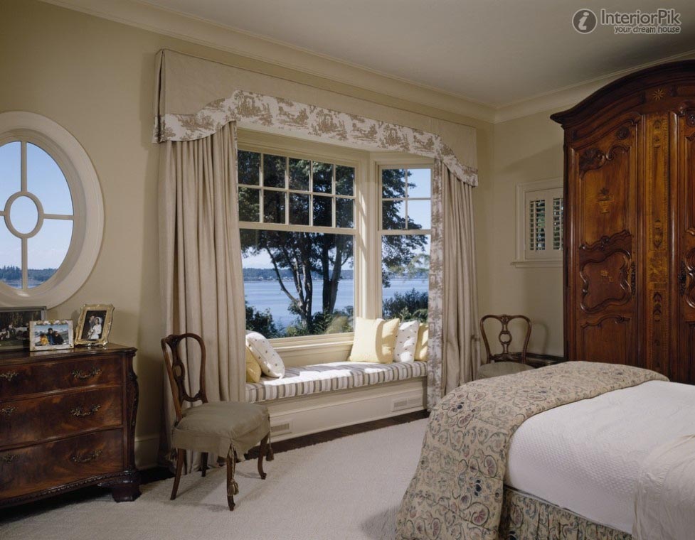 Bedroom Bay Window Treatments