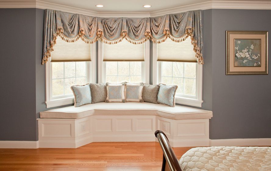 bow window treatments