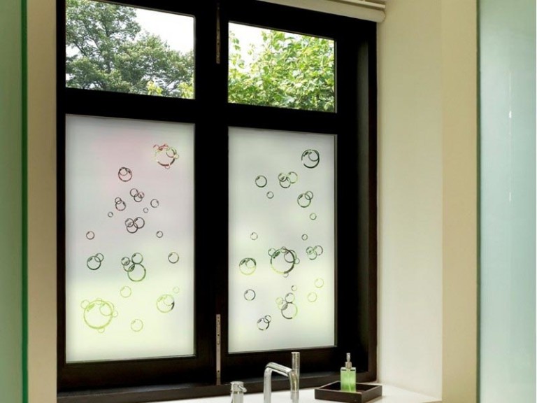 Film for Bathroom Window Privacy