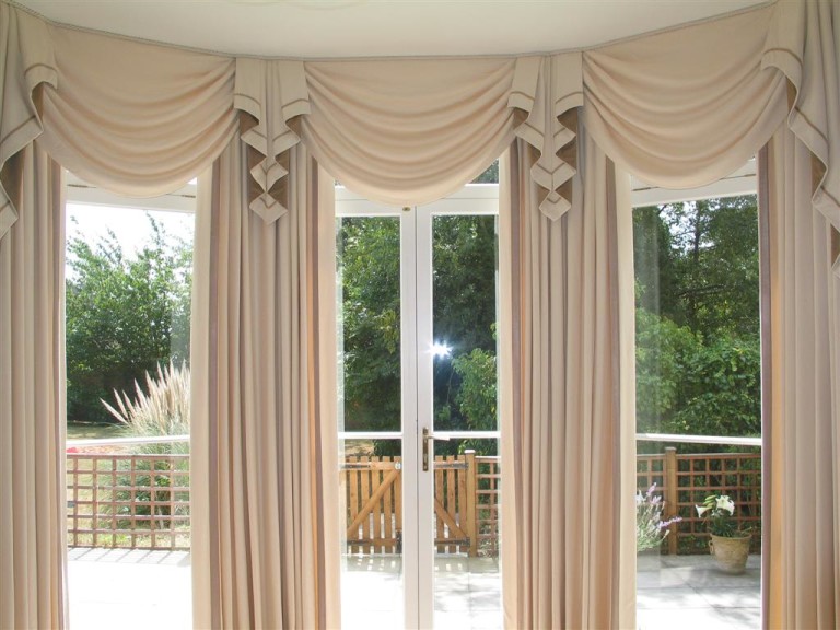 Large Bay Window Treatments