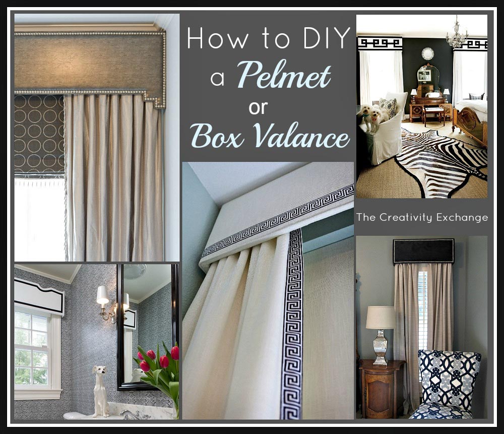 Make Your Own Cornice Window Treatments