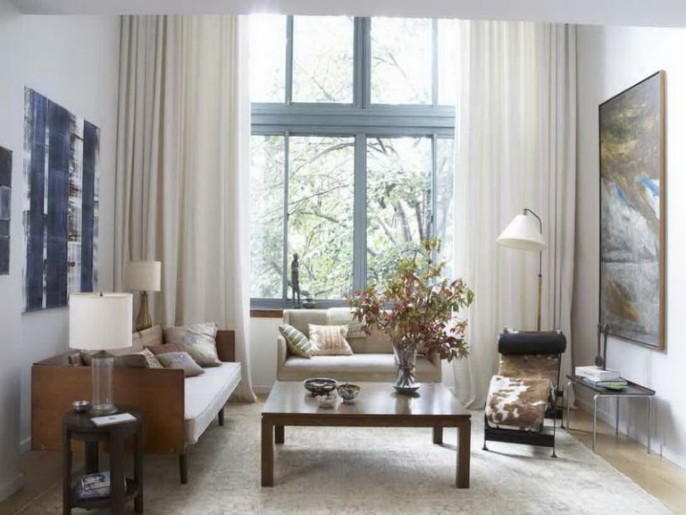Modern Window Treatments for Living Room