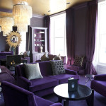 Violet Curtains for Living Room