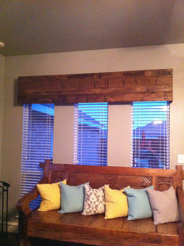 Wood Cornice Window Treatments