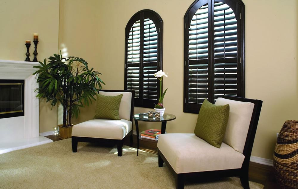 Arch Window Wood Blinds