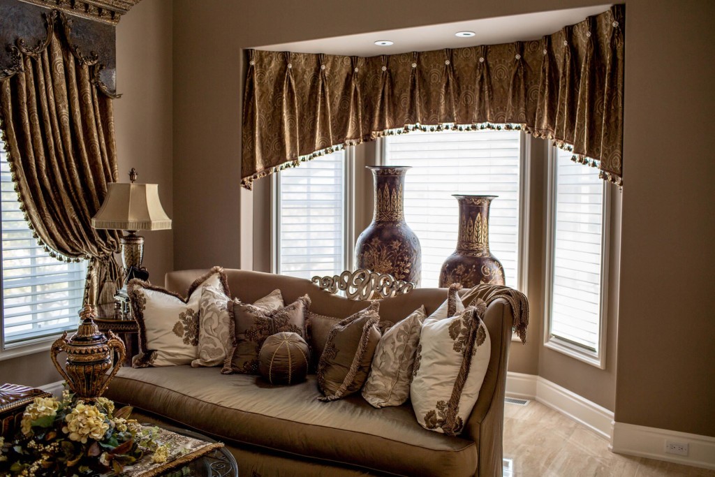 Fancy Valances for Living Room