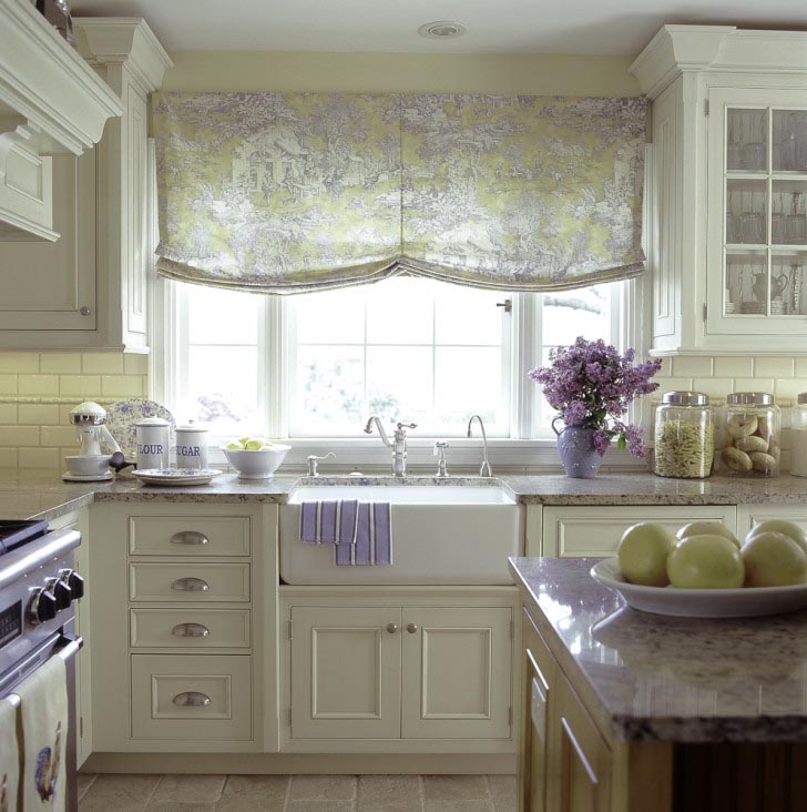 French Country Kitchen Valances
