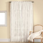 Living Room Curtains with Attached Valance