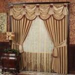 Living Room Drapes with Valances