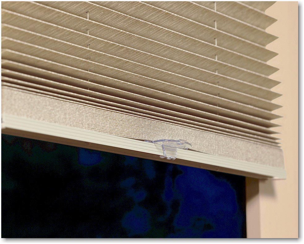 Pleated Cordless Window Blinds