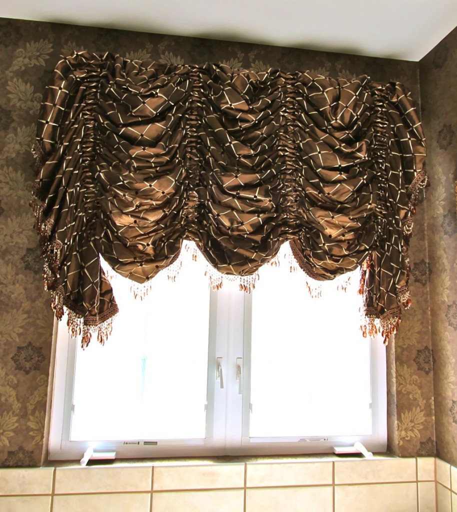 Balloon Shade Curtain Patterns Window Treatments Design Ideas