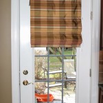 Fabric Shades for French Doors