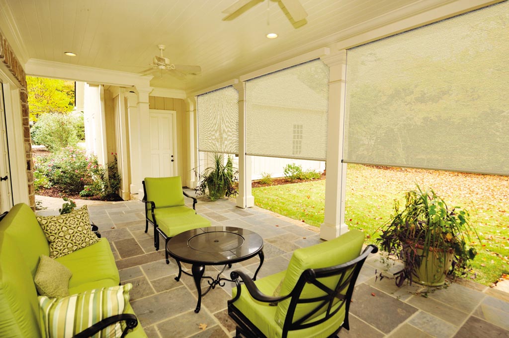 Outdoor Screened Porch Shades