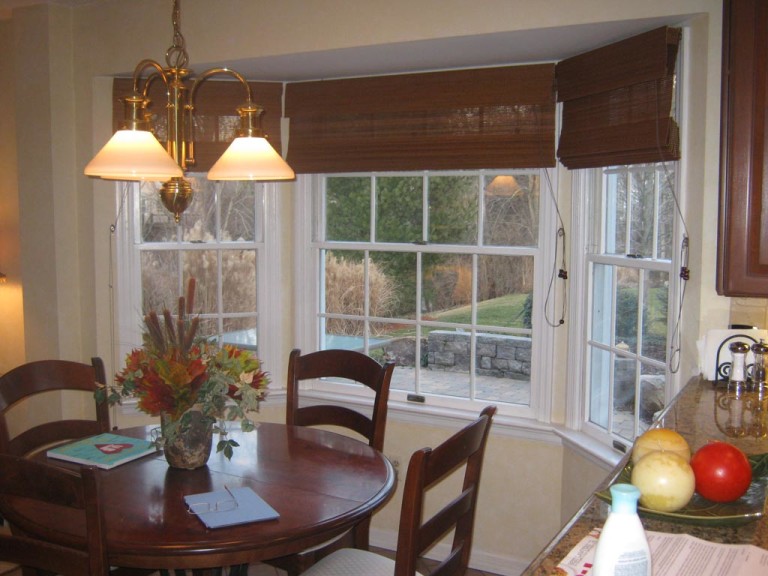 Roman Shades for Sliding Doors