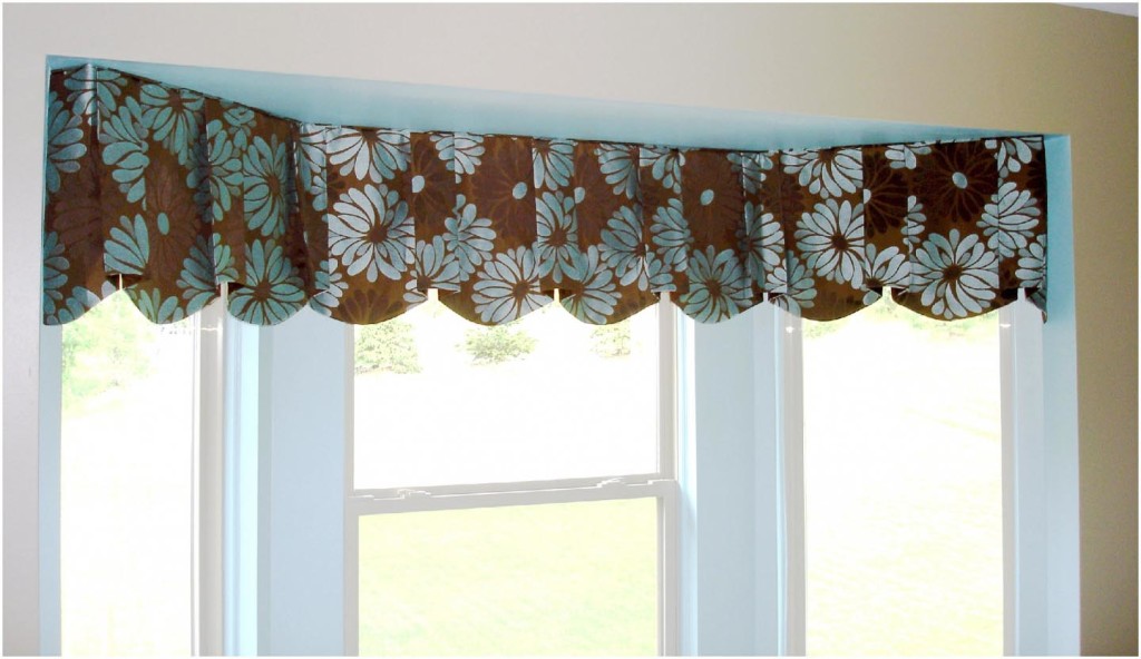 Contemporary Valances Window Treatments