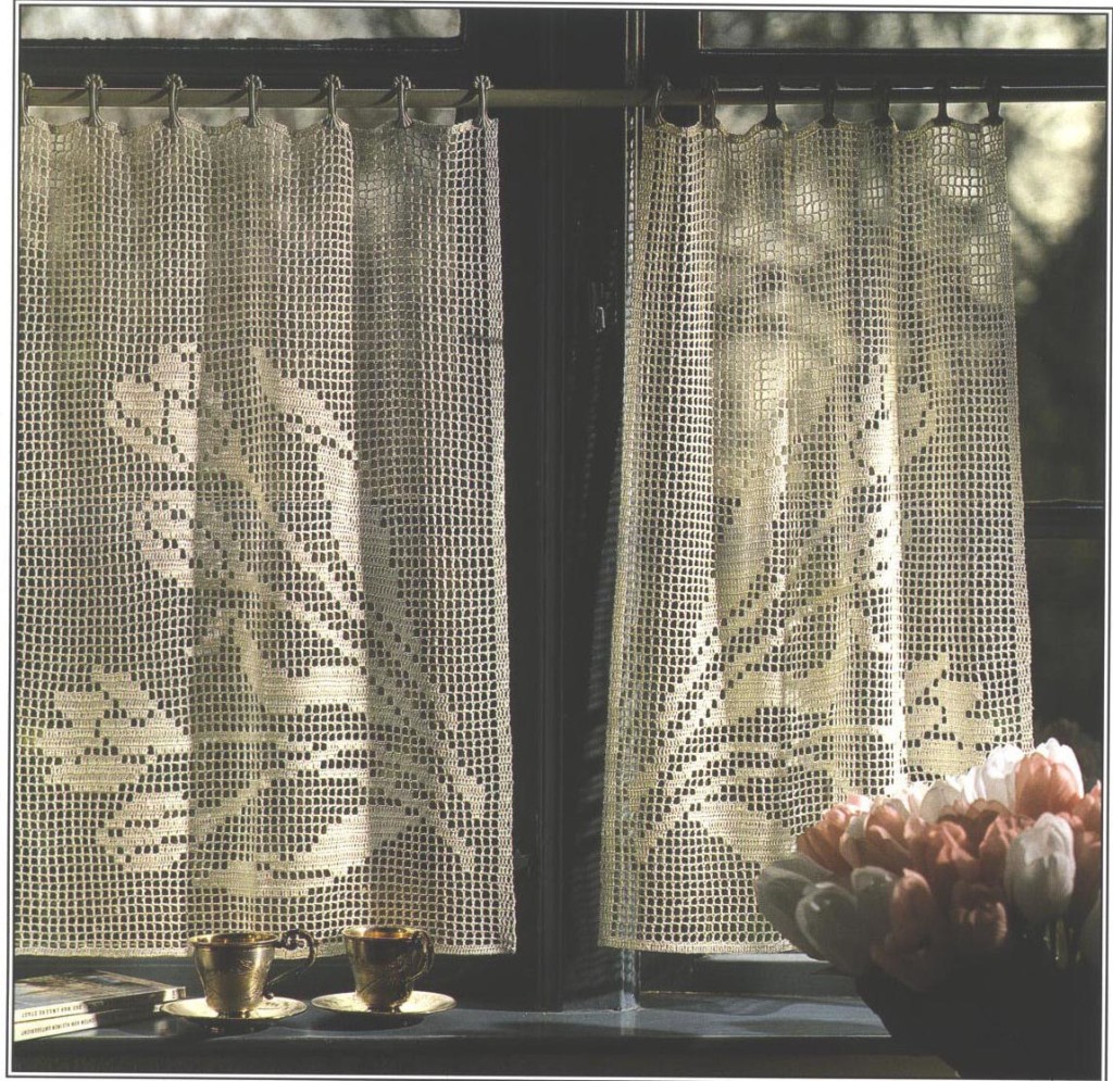 Free Crochet Window Curtain Patterns