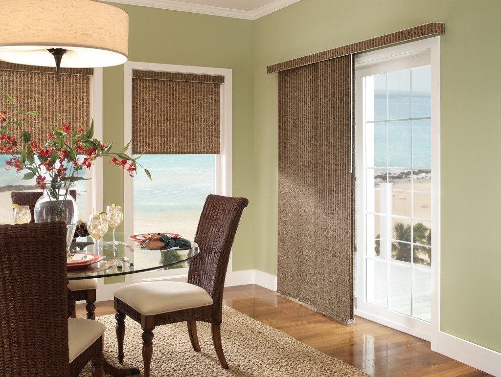 Unique Window Treatments for Sliding Glass Doors