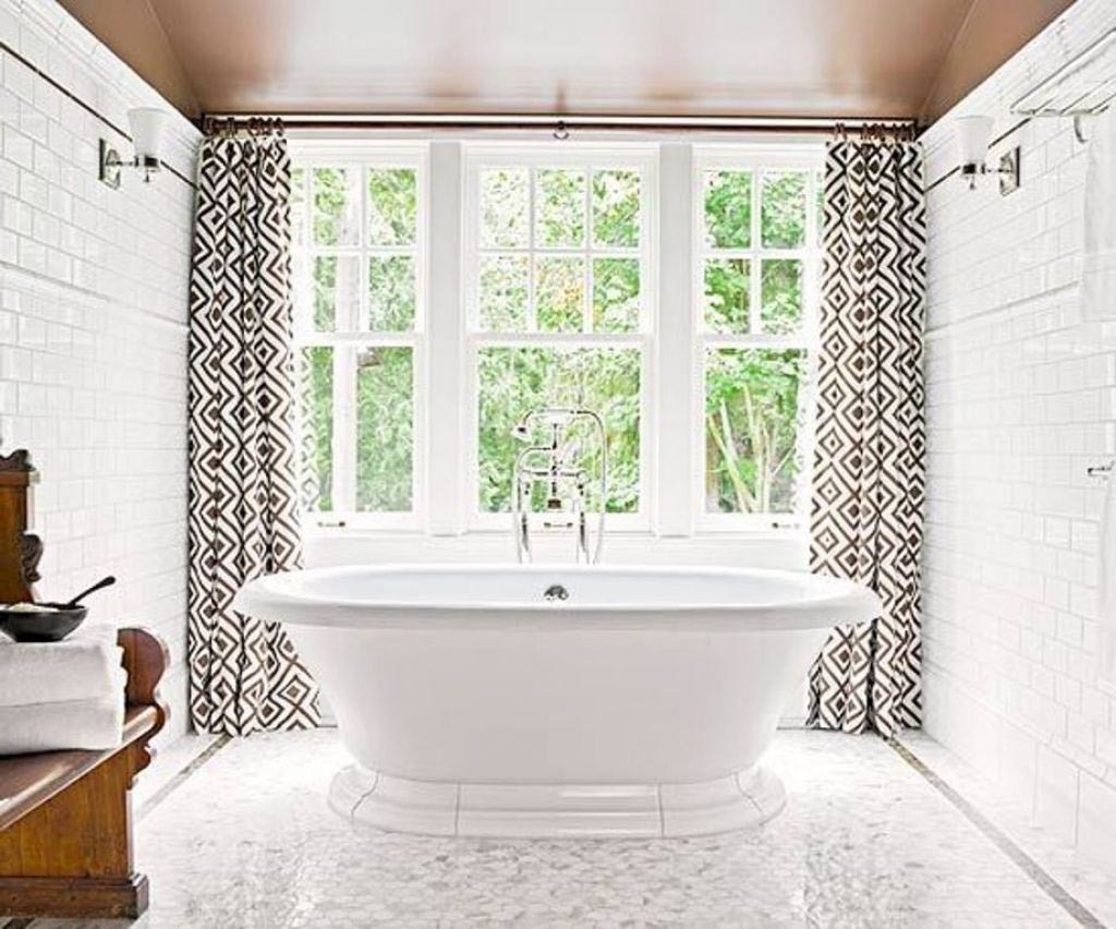 Window Curtain for Bathroom