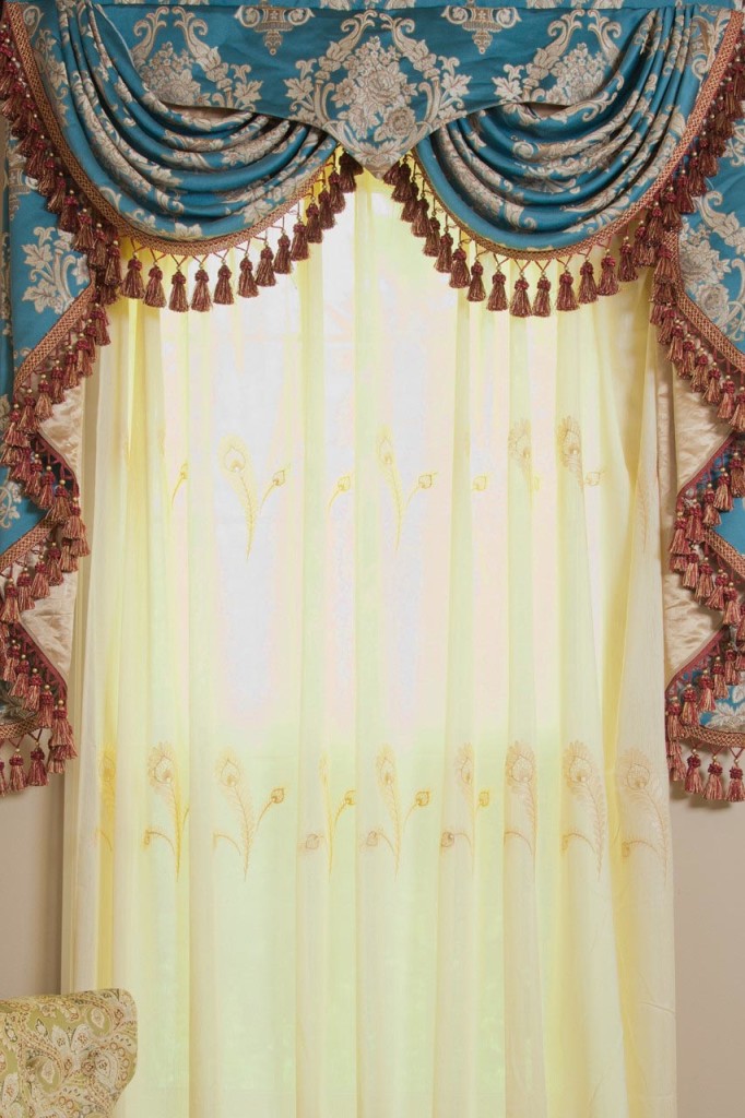 Curtains with Valances and Swags