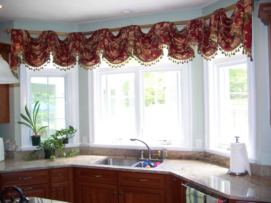 Kitchen Swag Curtains Valance