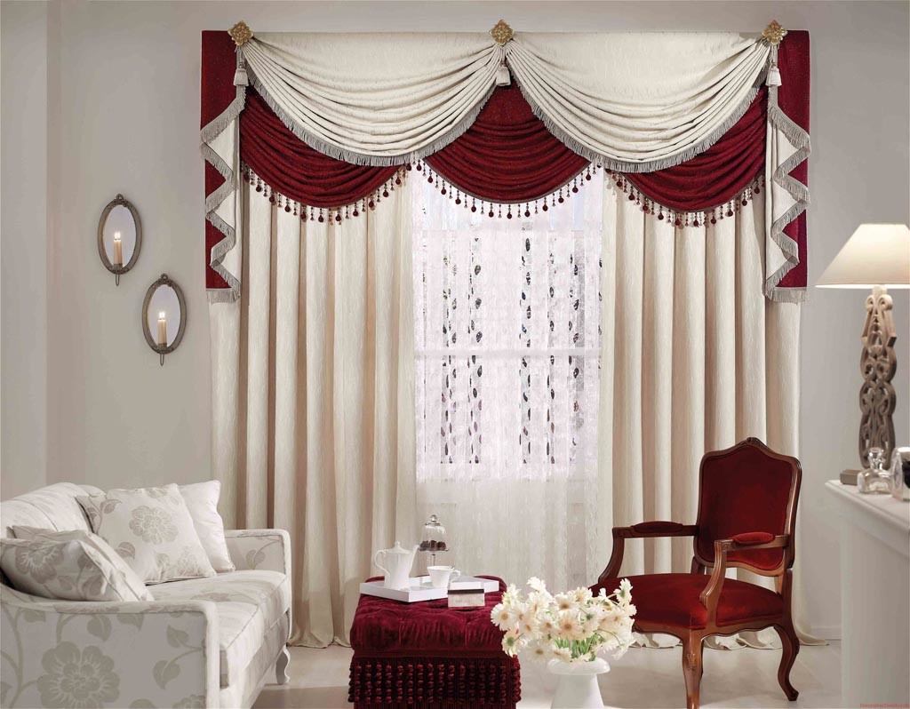 Swag Valances for Living Room