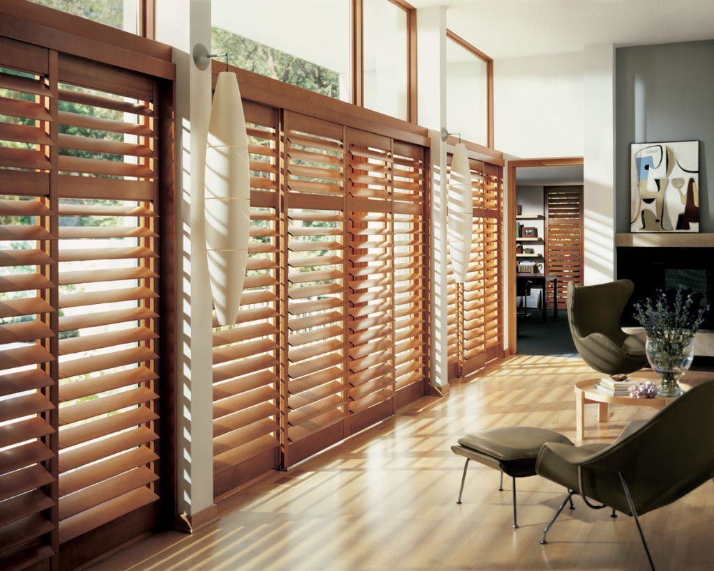 Wood Blinds for Large Windows