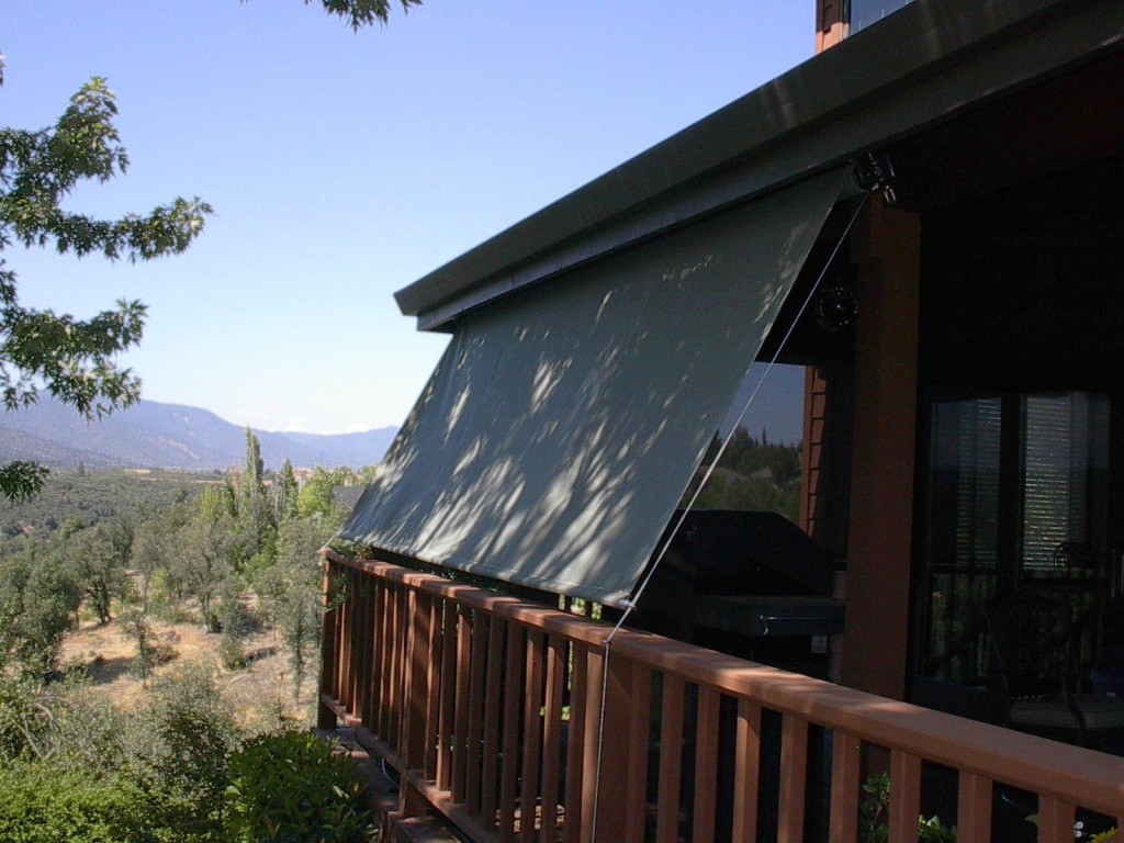 Outdoor Porch Roll Up Shades