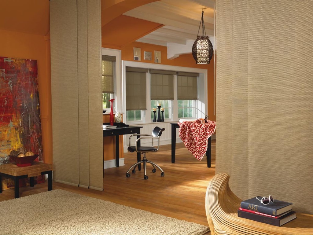 Panel Track Shades for Patio Doors