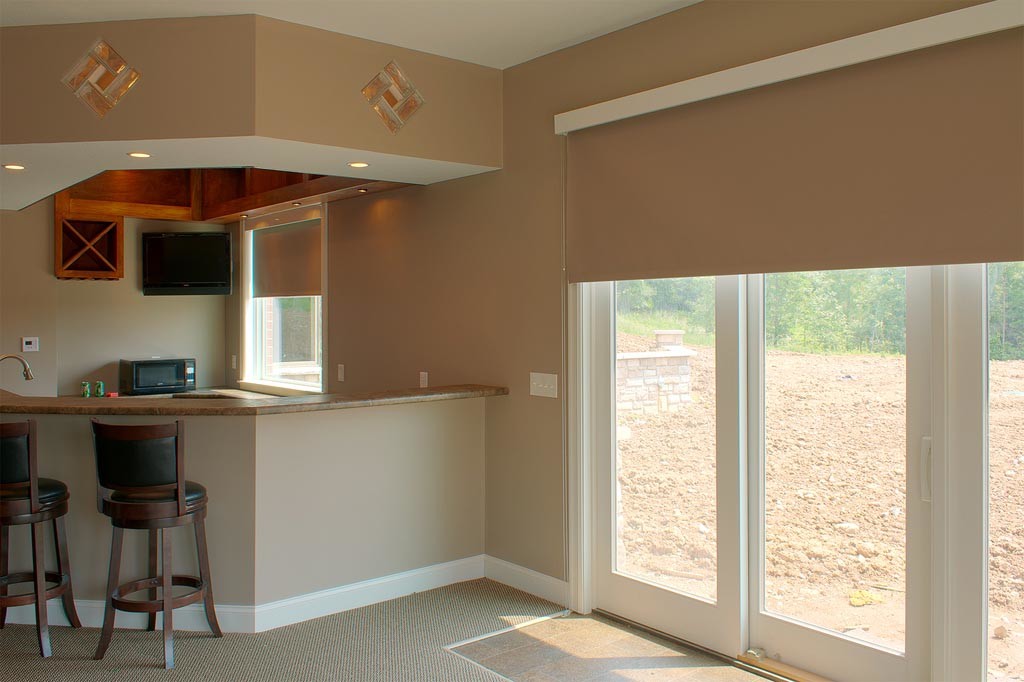Roll Up Shades for Sliding Glass Doors